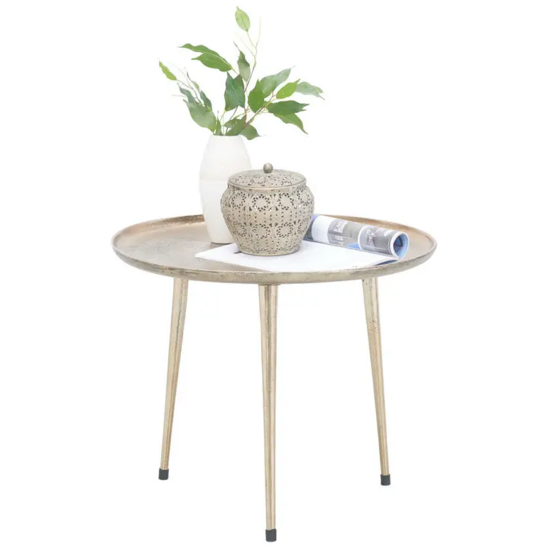 Couchtisch in Metall 58/58/48 cm