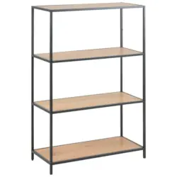 Regal 77/114/35 cm Eichefarben