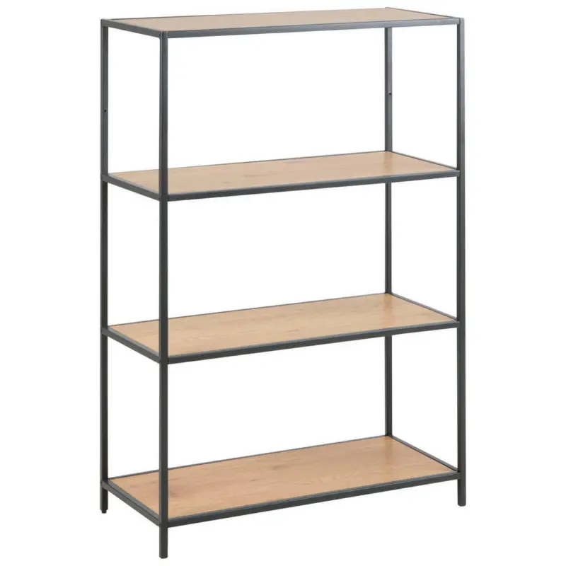 Regal 77/114/35 cm Eichefarben