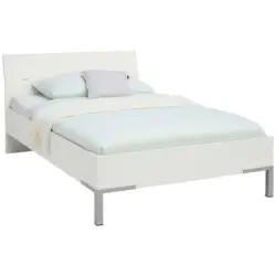 Bett 120/200 cm in Wei&szlig;