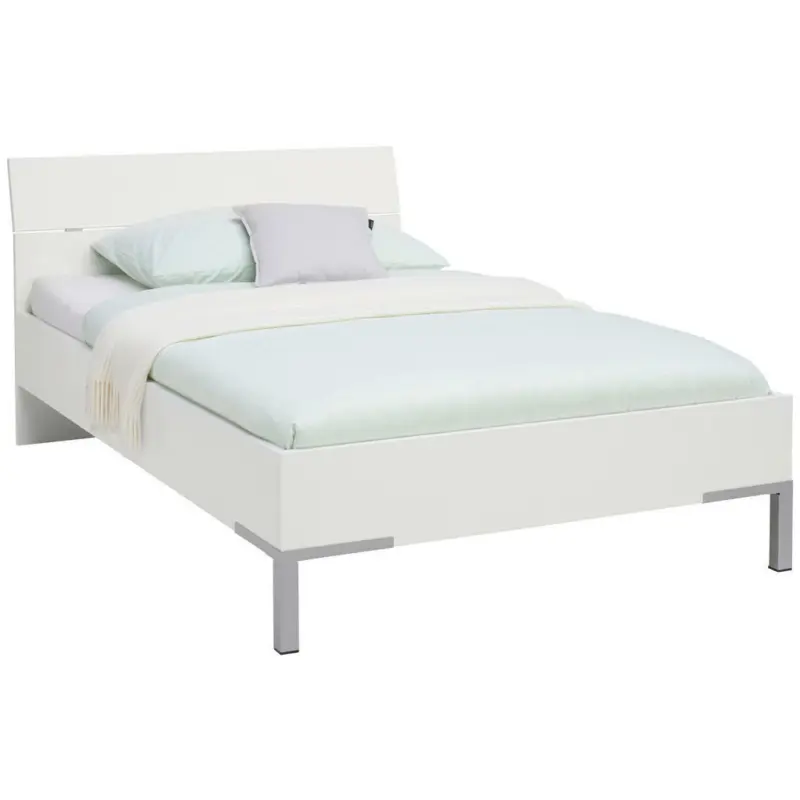 Bett 120/200 cm in Wei&szlig;