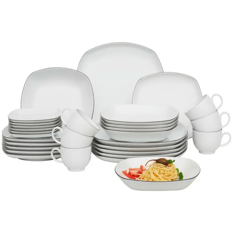 Kombiservice Lido Black Line 30-teilig