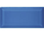 Hornbach Steinzeug Wandfliese Metro 7,5x15 cm blau glänzend