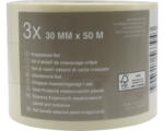 Hornbach Kreppband-Set gelb 3x 30 mm x 50 m
