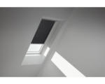 Hornbach VELUX Sichtschutzrollo schwarz uni manuell Rahmen weiß RFL S31 4069SWL