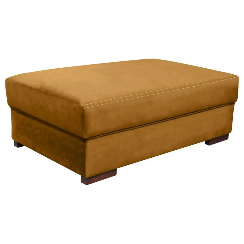 Hocker in Textil Gelb