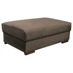 Hocker in Textil Braun