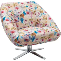 Sessel in Flachgewebe Multicolor