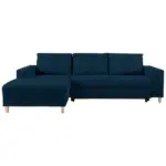 XXXLutz Lauterach - Ihr Möbelhaus bei Bregenz Ecksofa in Samt Dunkelblau