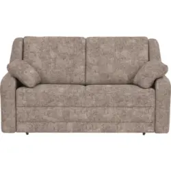 Schlafsofa in Beige, Hellbraun