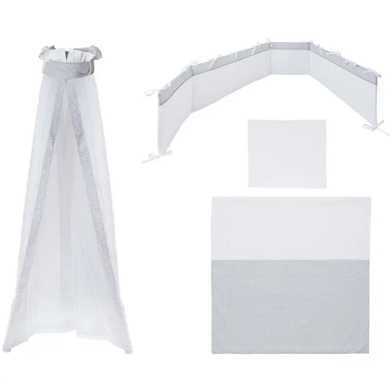 Wiegenset White Stars