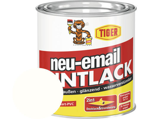 Tiger neu-email Buntlack RAL 9010 reinweiß 375 ml