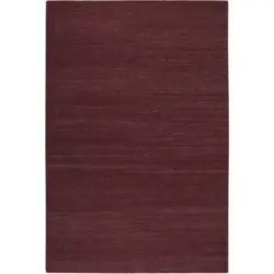 Handwebteppich Bordeaux Rainbow Kelim