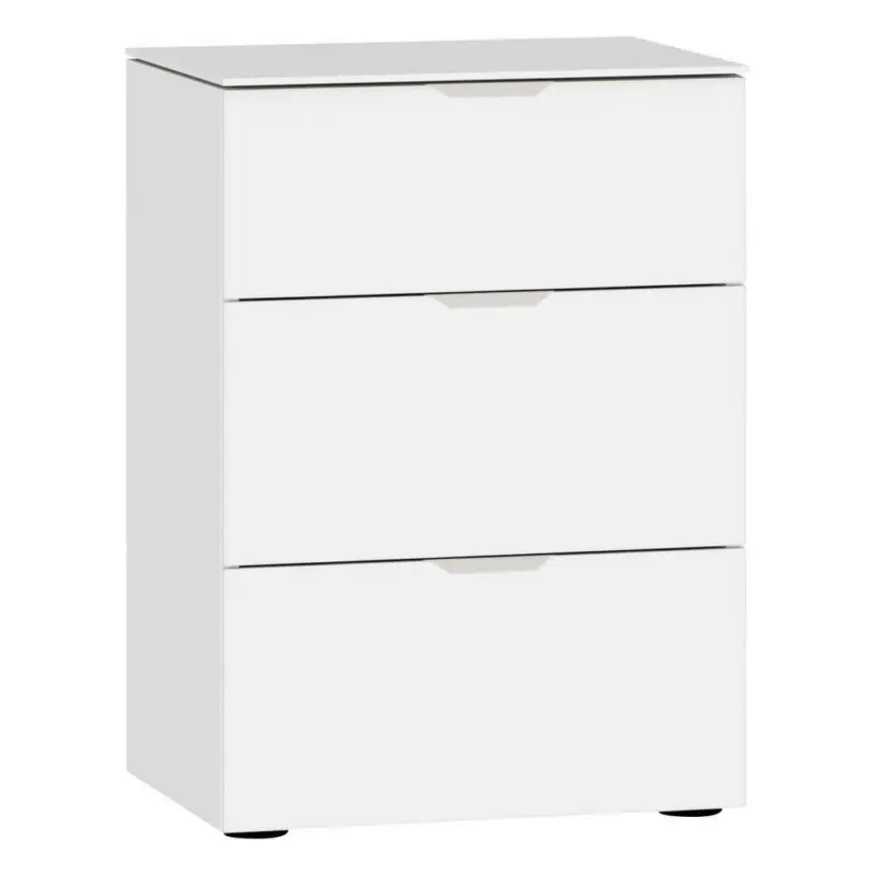 Nachtkästchen in Weiß