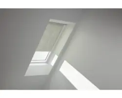 VELUX Sichtschutzrollo olive gepunktet manuell RFL C04 4165SWL