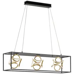 Led-Hängeleuchte 160/108/26 cm