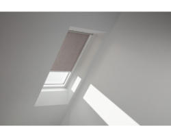 VELUX Sichtschutzrollo taupe uni manuell Rahmen aluminium RFL CK06 4167S