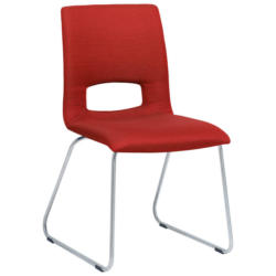 Stuhl in Stahl Struktur