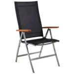 XXXLutz Lauterach - Ihr Möbelhaus bei Bregenz Gartenklappsessel in Metall, Textil Schwarz, Edelstahlfarben