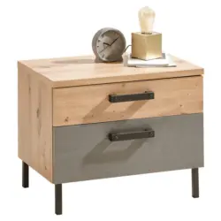 Nachtkästchen in Eiche Artisan