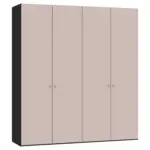 XXXLutz Lauterach - Ihr Möbelhaus bei Bregenz Drehtürenschrank in Rosa, Schwarz