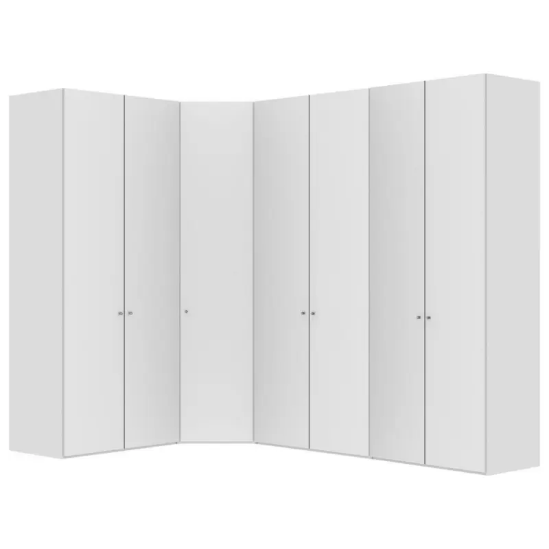 Eckkleiderschrank 196/236/296 cm