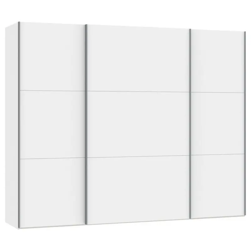 Schwebet&uuml;renschrank in Wei&szlig;