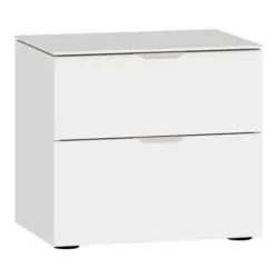 Nachtkästchen in Weiß