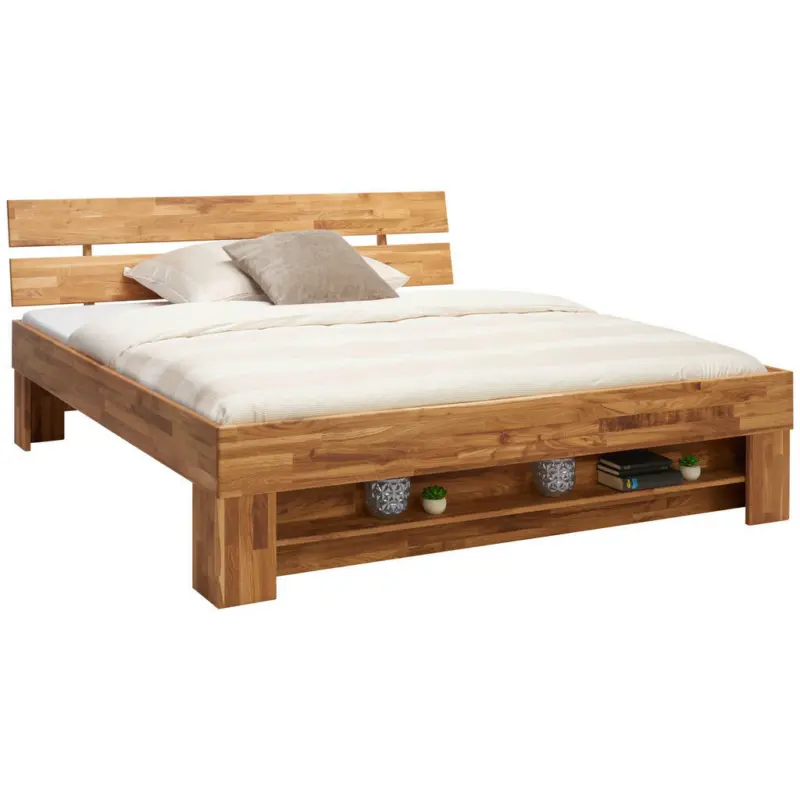 Bett 180/200 cm in Wildeiche