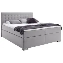 Boxspringbett 180/200 cm in Grau