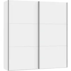 Schwebetürenschrank in Weiß