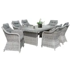 Dining-Loungeset 7-teilig