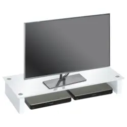 Tv-Aufsatz in Weiß