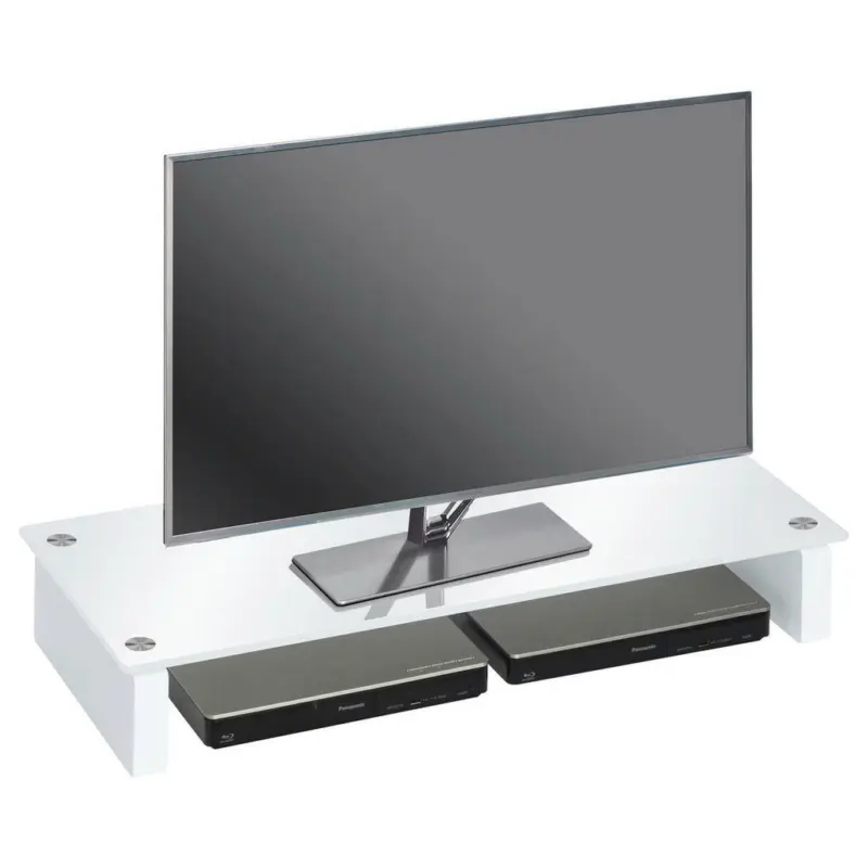 Tv-Aufsatz in Weiß