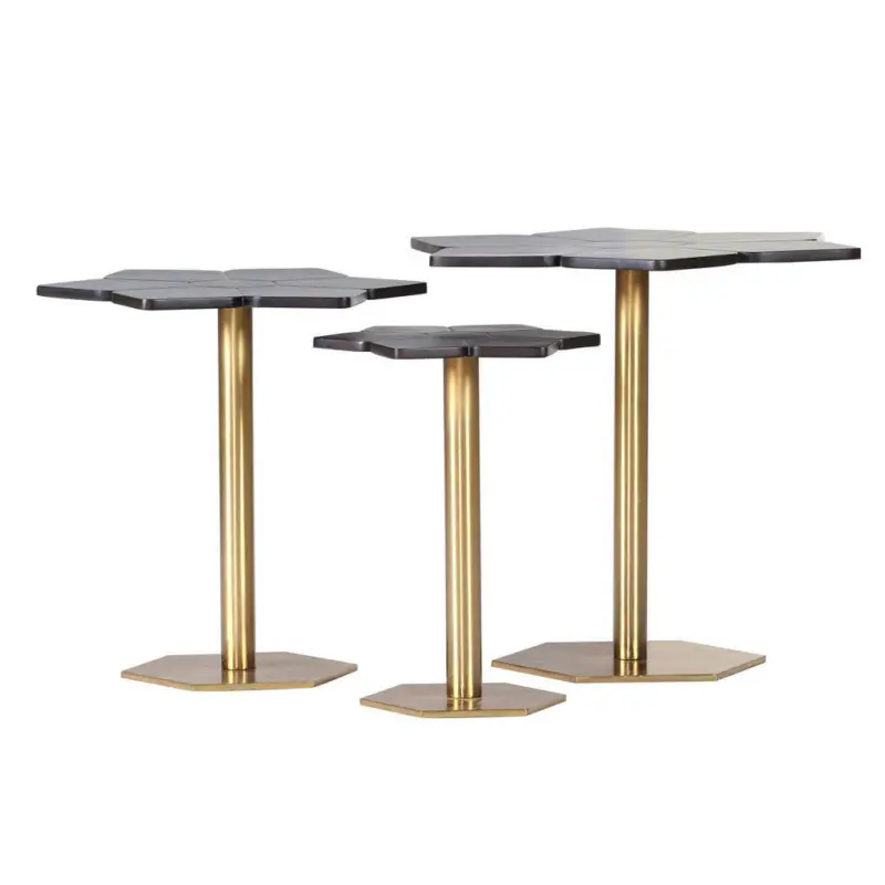 Beistelltischset in Holz 40/40/52 cm