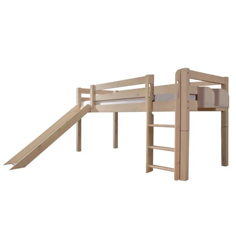 Spielbett 90/200 cm in Wei&szlig;