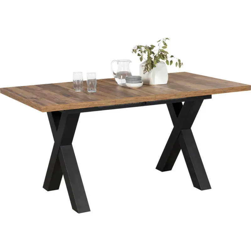 Esstisch in Holzwerkstoff 160-210/90/75 cm