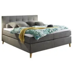 Boxspringbett 180/200 cm in Schlammfarben