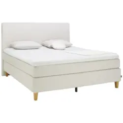 Boxspringbett 180/200 cm in Naturfarben