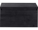 Hornbach Waschbeckenunterschrank Sanox Frozen 43,6x80,2x45 cm mit Waschtischplatte black oak