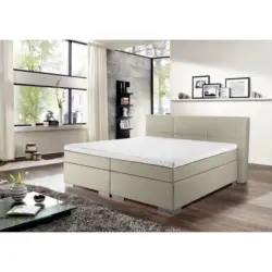 Boxspringbett 160/200 cm in Schlammfarben