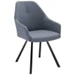 XXXLutz Lauterach - Ihr M&ouml;belhaus bei Bregenz Armlehnstuhl in Eisen Lederlook