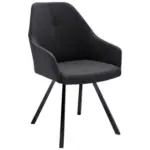 XXXLutz Lauterach - Ihr M&ouml;belhaus bei Bregenz Armlehnstuhl in Eisen Lederlook