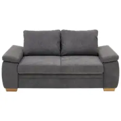 Schlafsofa in Schwarz