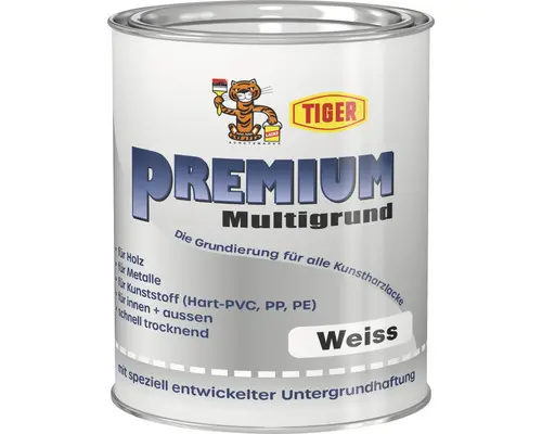 Tiger Premium Multigrund weiß 750 ml