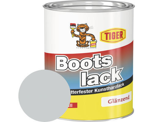 Tiger Bootslack glänzend RAL 7035 lichtgrau 750 ml