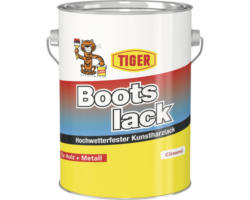 Tiger Bootslack glänzend RAL 9016 verkehrsweiß 2,5 l