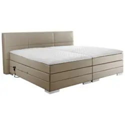 Boxspringbett 200/200 cm in Schlammfarben
