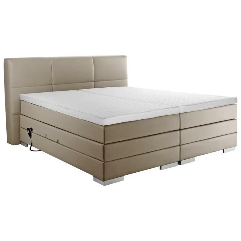 Boxspringbett 160/200 cm in Schlammfarben