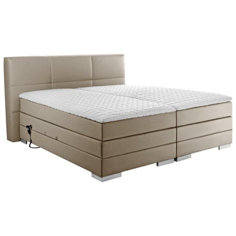 Boxspringbett 160/200 cm in Schlammfarben